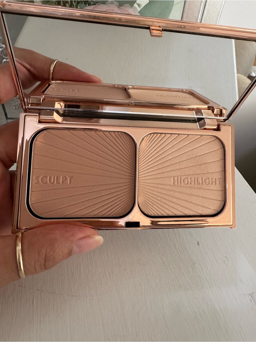 Charlotte Tilbury Bronzer & Highlighter Duo LIGHT MEDIUM/CLAIR MOYEN